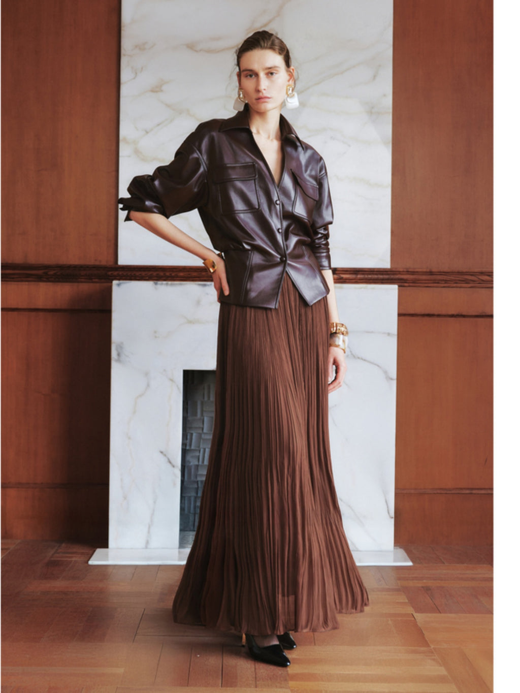 Faux Leather Moto Jacket – Premium PU Biker Jacket for Women