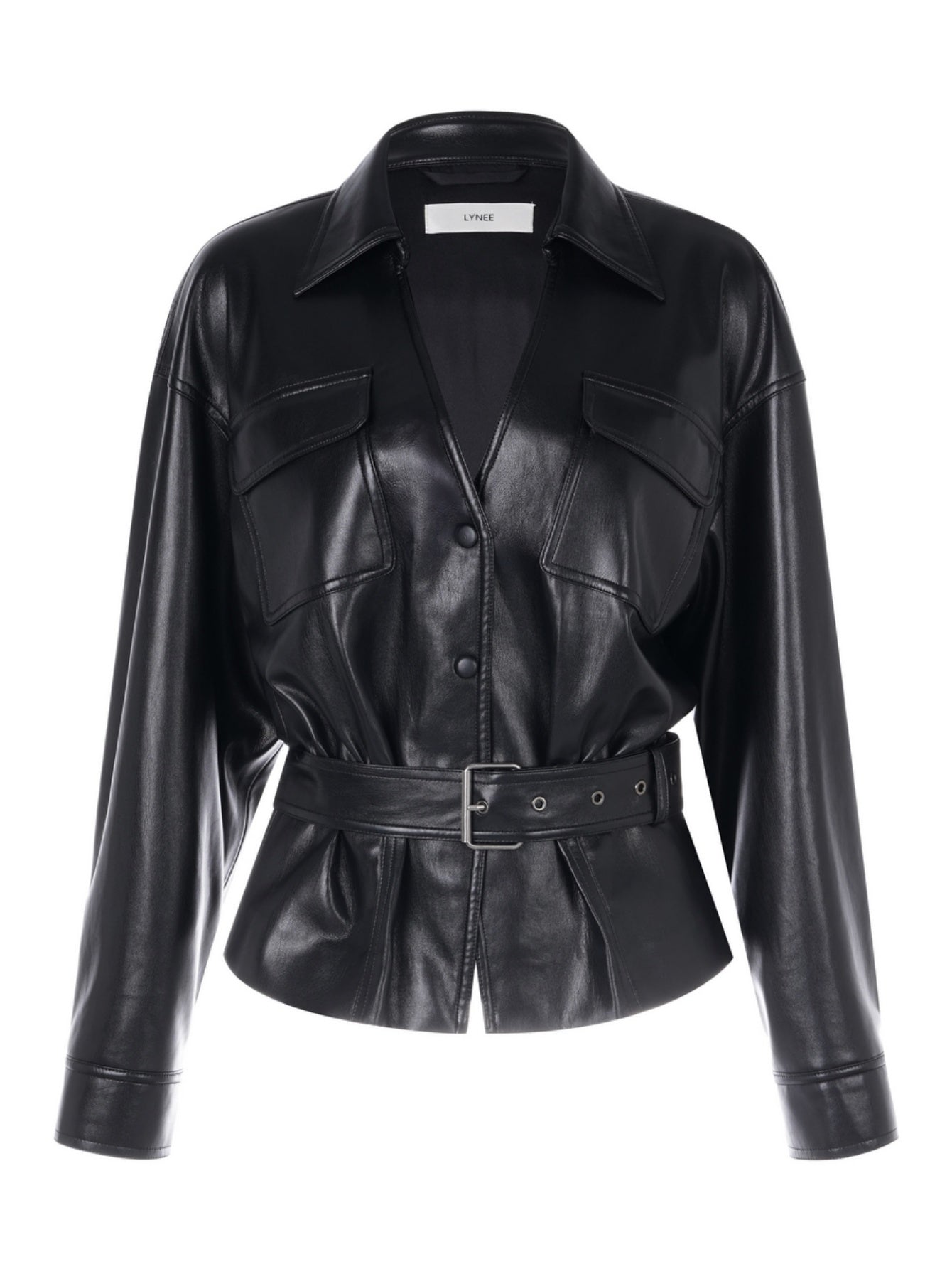 Faux Leather Moto Jacket – Premium PU Biker Jacket for Women