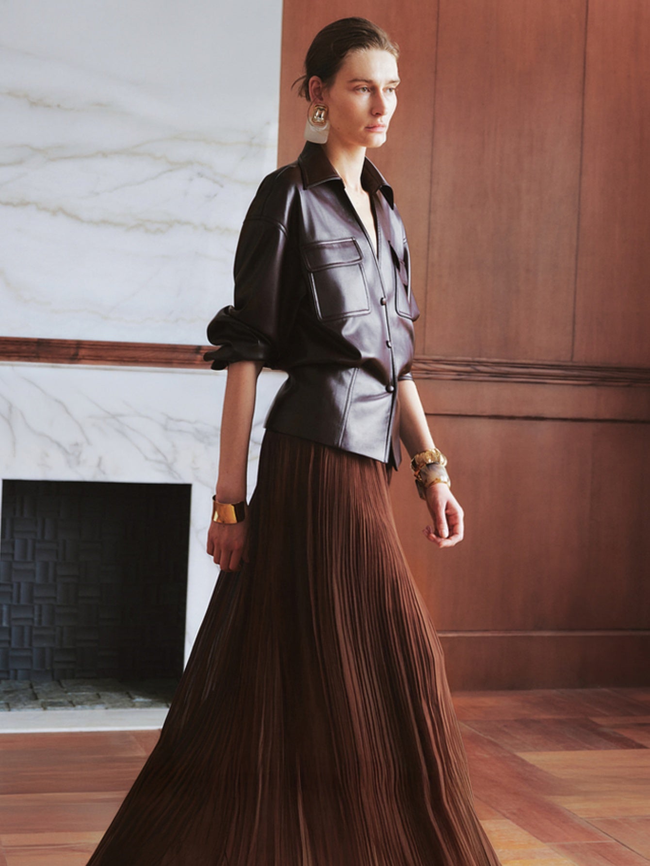 Faux Leather Moto Jacket – Premium PU Biker Jacket for Women