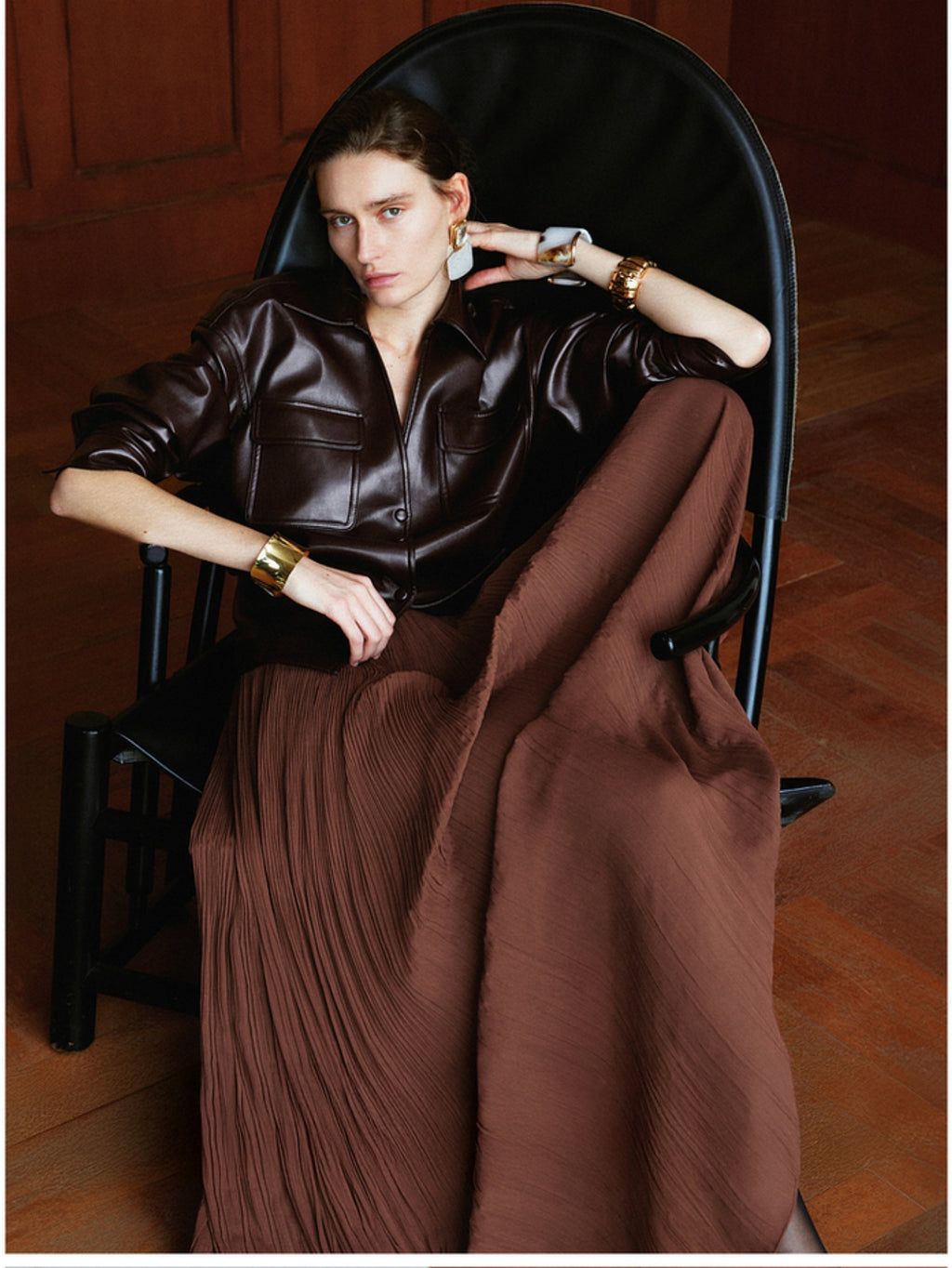 Faux Leather Moto Jacket – Premium PU Biker Jacket for Women