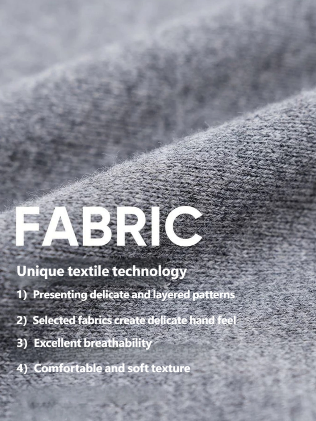 Men’s Light Gray Casual Knit Pants – Relaxed Fit Lounge Trousers