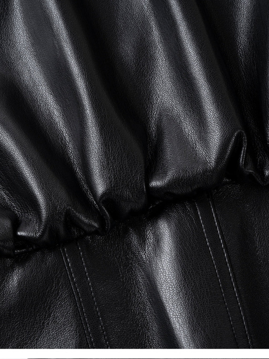 Faux Leather Moto Jacket – Premium PU Biker Jacket for Women