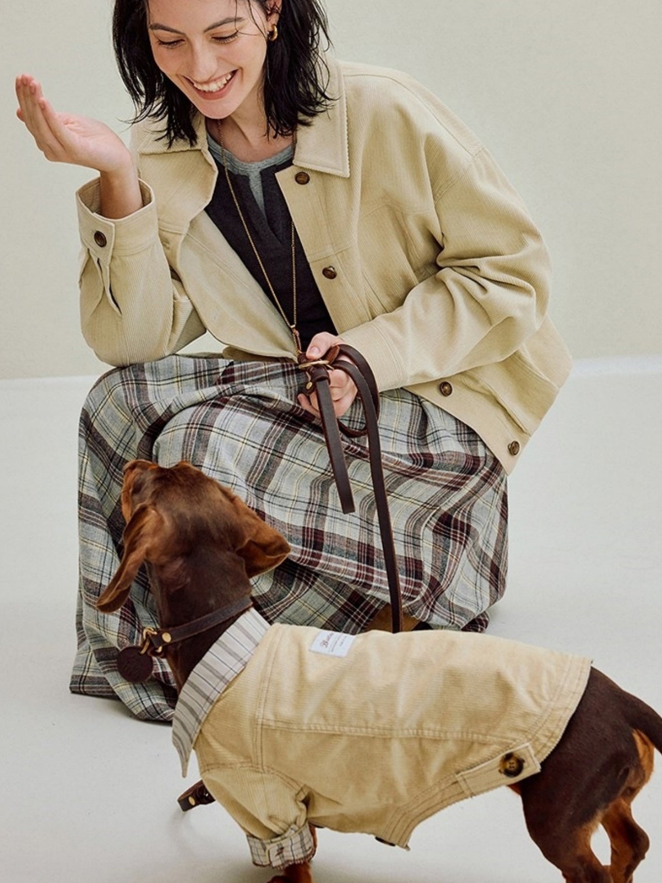 Women's Corduroy Barn Jacket, Vintage Oversized Shacket, Fall Y2K Button-Down Coat