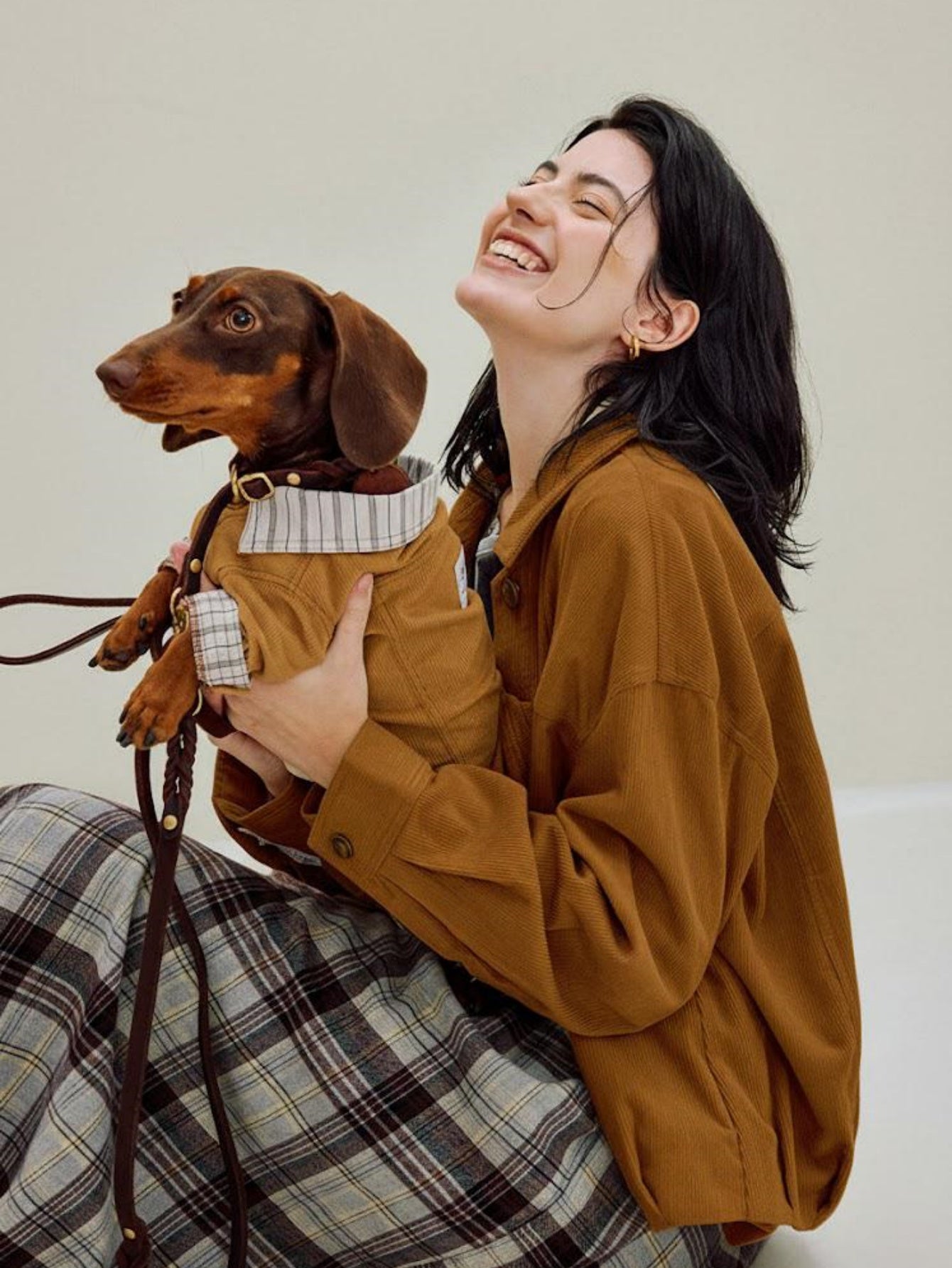 Women's Corduroy Barn Jacket, Vintage Oversized Shacket, Fall Y2K Button-Down Coat